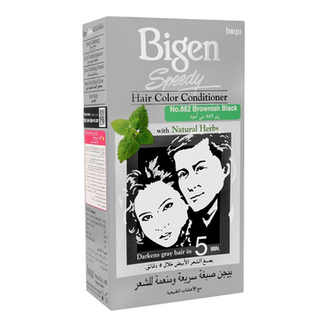 Bigen Speedy Hair Color 882 Brownish Black