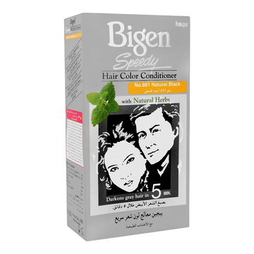 Bigen Speedy Hair Color 881 Natural Black