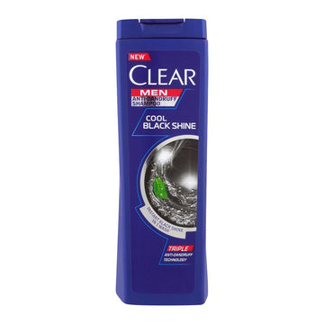 Clear Men Anti-Dandruff Coll Black Shine Shampoo 185ml