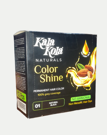 Kala Kola Sachet Colour 12Pcs Box (1 Natural Black)