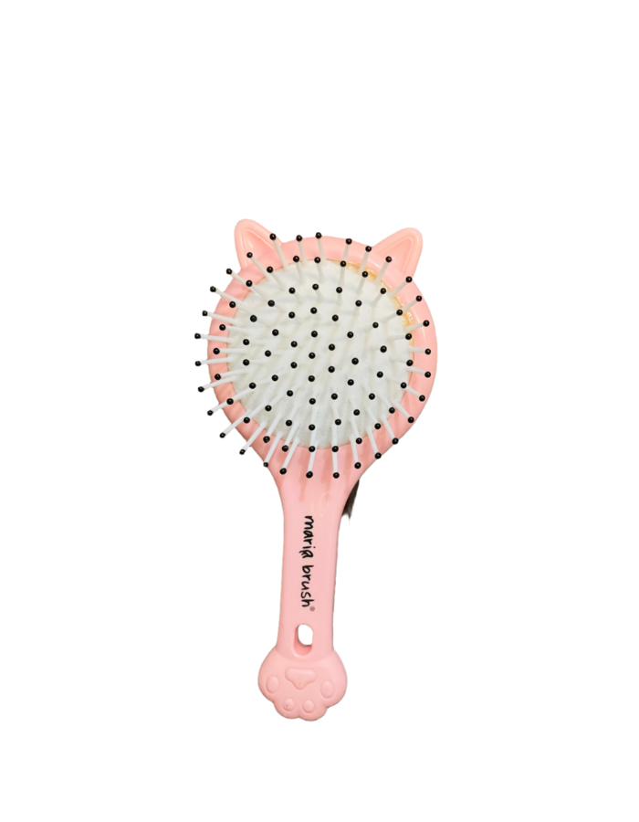 Hair Brush Kids Cat Design Mirror