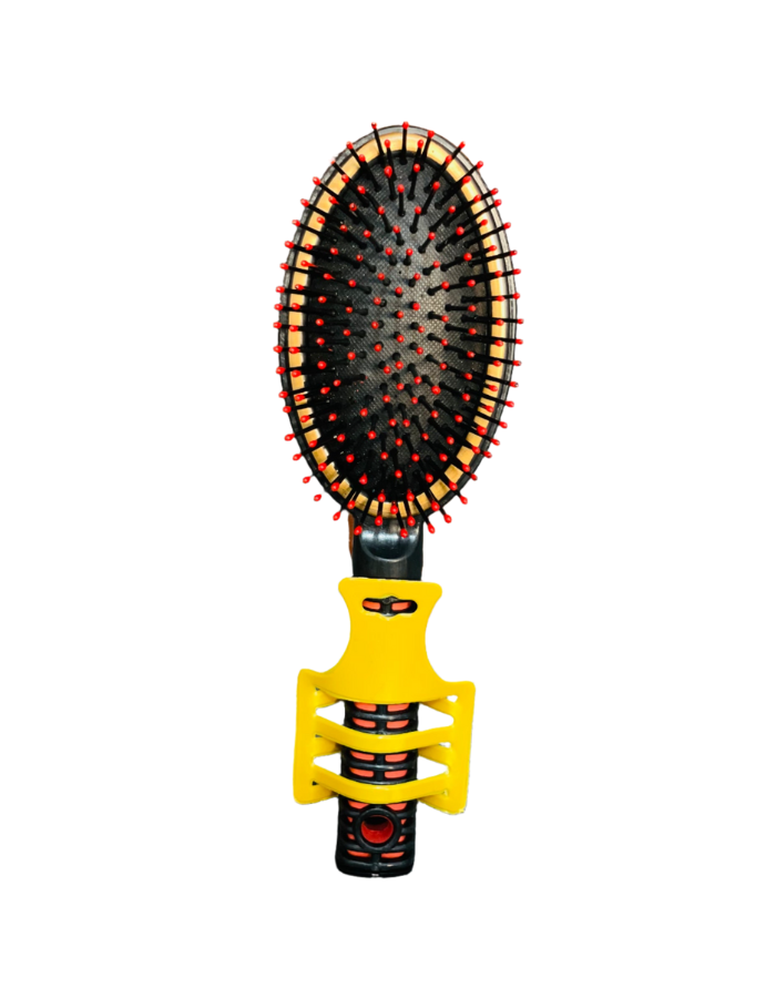 Hair Brush Red Cherry With Comb Hanger