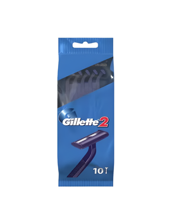 Gillette Blue 2 Pack OF 10