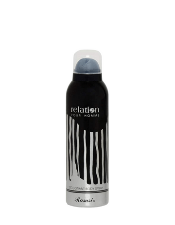 Rasasi Body Spray Relation Homme