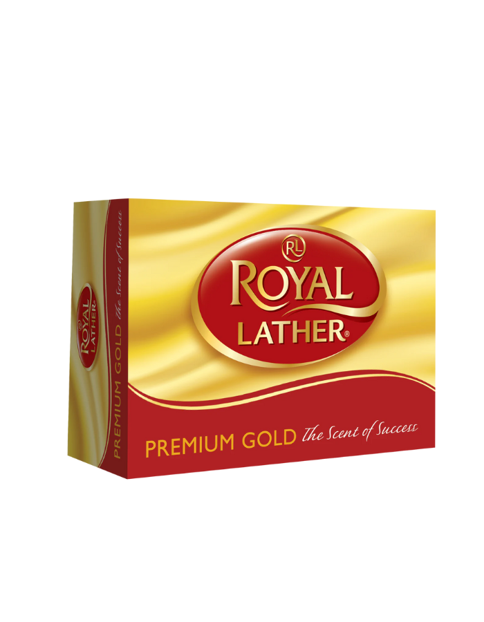 Royal Leather Premium Gold Soap, 125G