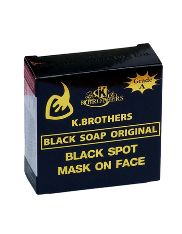 K.Brothers Blck Soap Original Spot, 50G