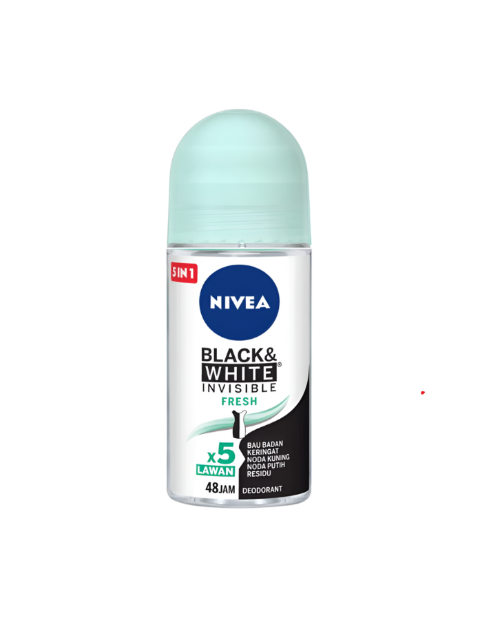 Nivea Roll On Black & White Invisible Fresh 50ml