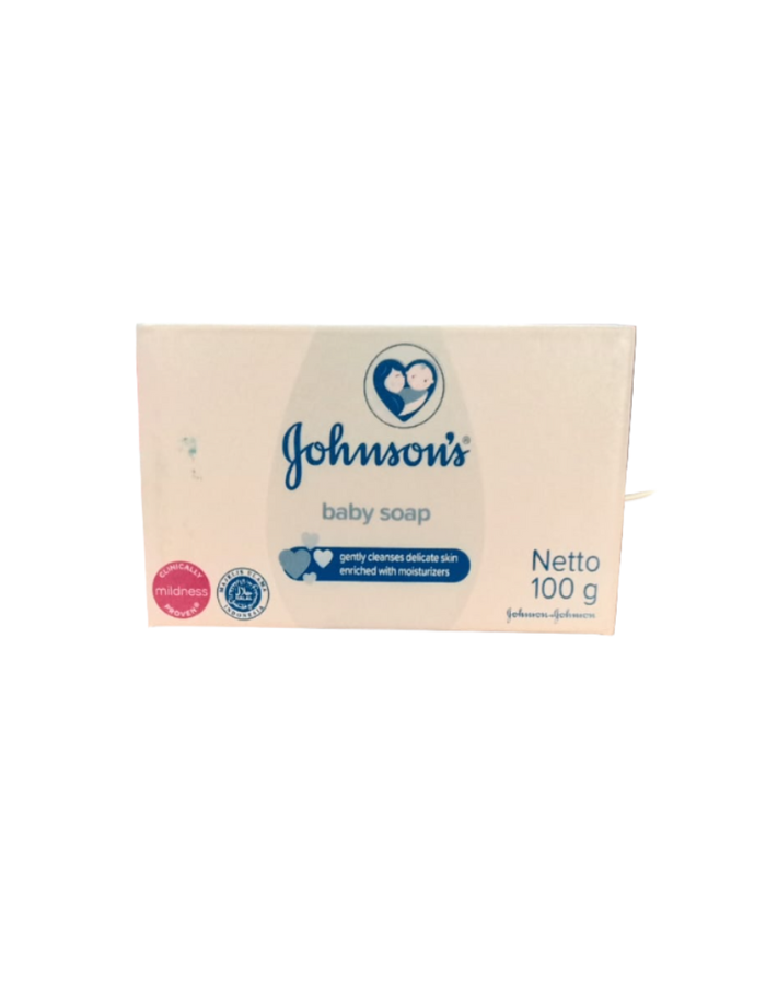 Johnson's White Baby Soap 100g Malaysian