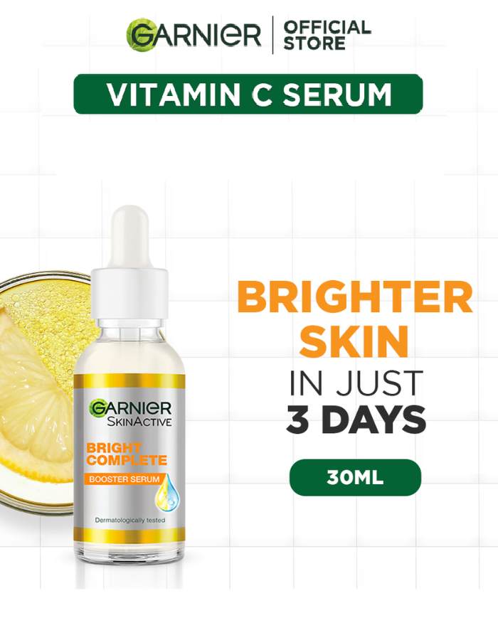 Garnier Bright Complete Vitamin C Booster Serum, 30ML