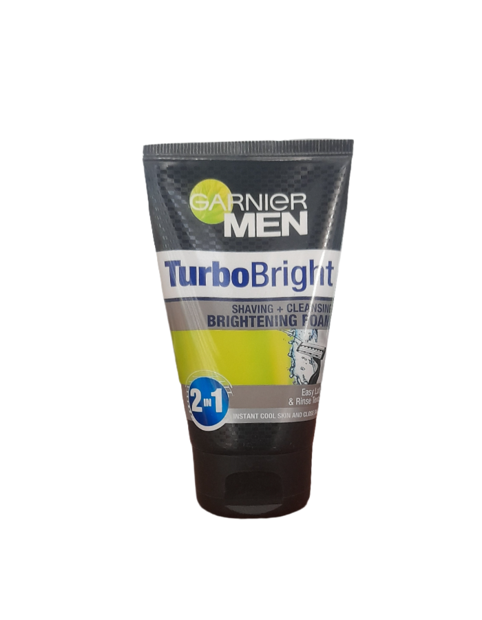 Garnier Men Imported Turbo Bright 2 in 1 Face Wash 100ML