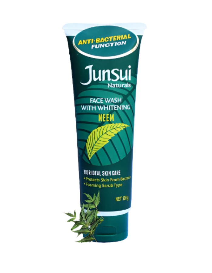 Junsui Natural Face Wash Neem, 100G