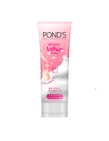 Ponds Face Wash Brigth Beauty Serum Whip 100g