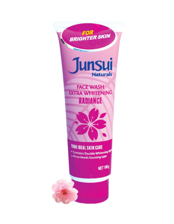 Junsui Natural Face Wash Extra Whitening, 100G