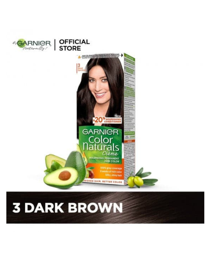 Garnier Natural Colour Box 3 Natural Dark Brown