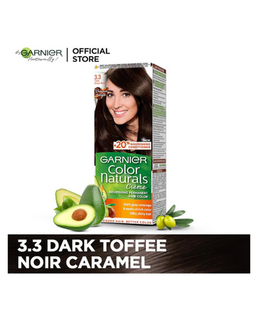 Garnier Natural Colour 3.3 Tofee Brown Black