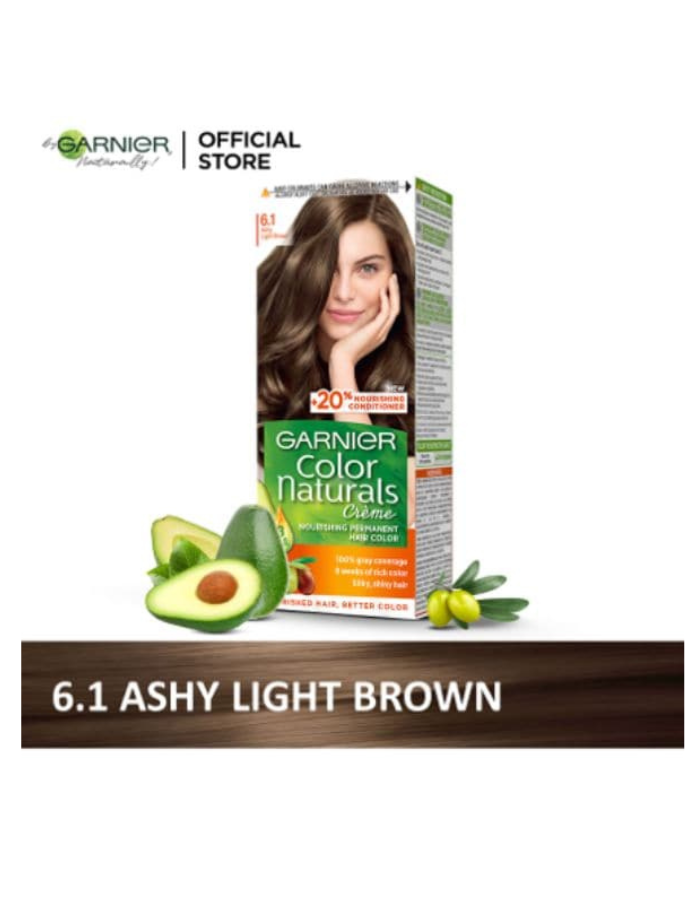 Garnier Natural Colour Box 6.1 Ashy Light Brown