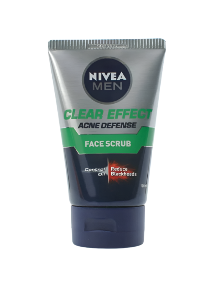 Nivea Men Face Wash Clear Effect Acne Defence Scrub