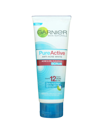 Garnier Face Wash Pure Active Anti-Acne Scrub