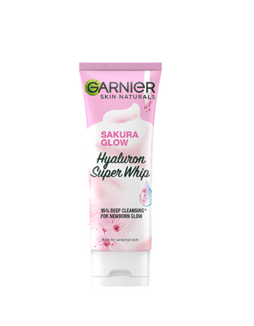 Garnier Face Wash Sakura Super Whip Foam