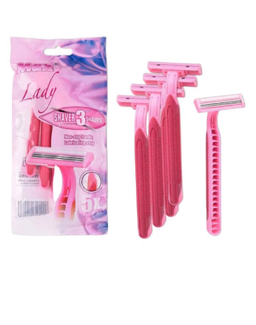 Max Lady Razor 5 Pieces Hair Removal