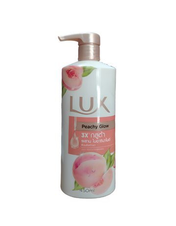 Lux Body Wash Pump 450ML Peachy Glow 3X