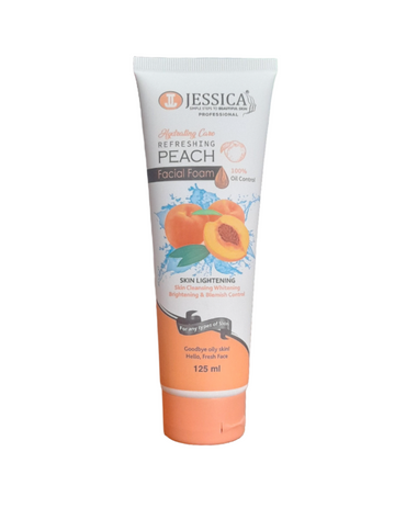 Jessica Face Wash Refreshing Peach 125G