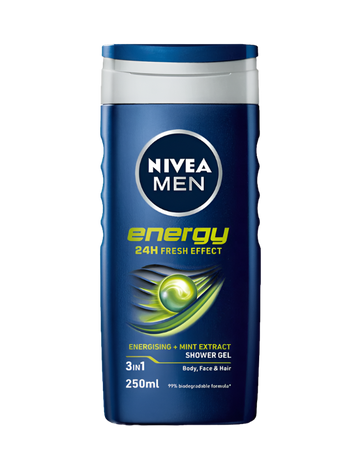 Nivea Men Body Wash Energy 24H Fresh 250ML