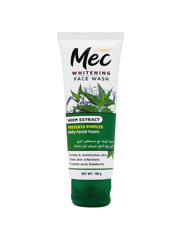 Mec Whitening Face Wash Neem Extract 100G